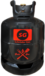 Grillgas 8 Kilo Propangasflasche von Schröder Gas