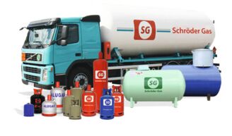 Übersicht der Produktpalette von Schröder Gas